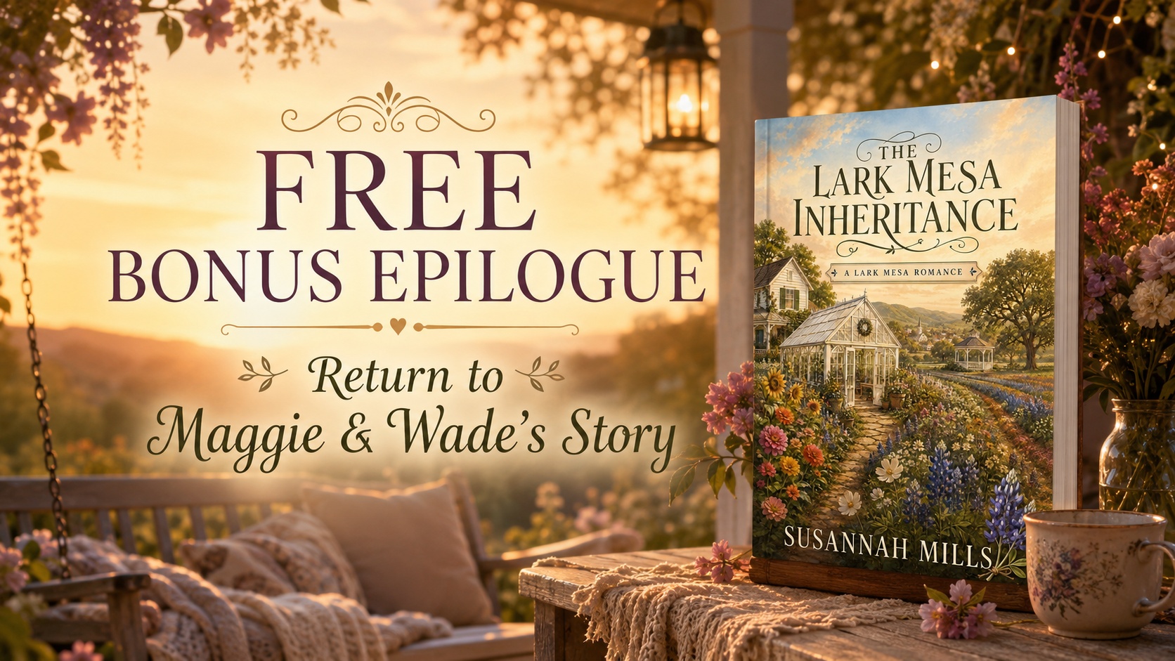 Free bonus epilogue for The Lark Mesa Inheritance